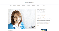 Desktop Screenshot of brendahauff.com